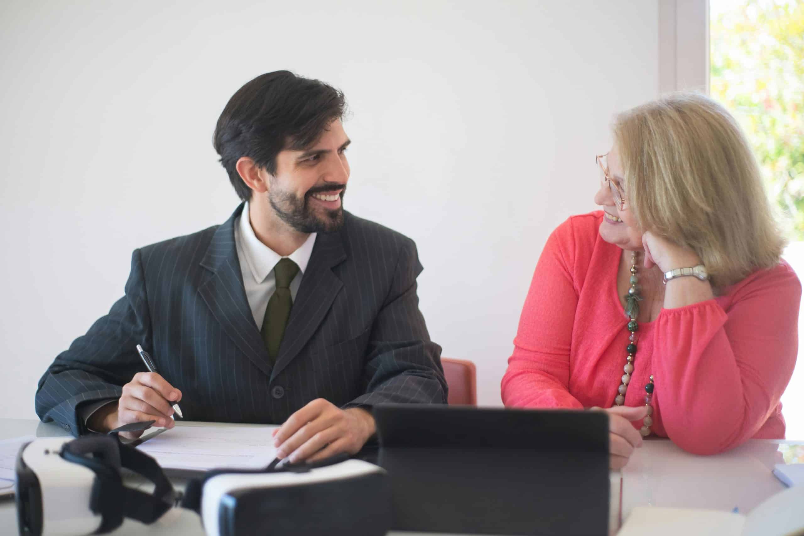 Friendly customer support team communicating via live chat for solutions and engagement.